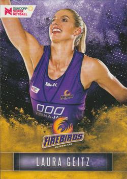 2018 Tap 'N' Play Suncorp Super Netball #17 Laura Geitz Front